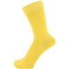 ZAKIRA Calzini in Cotone Pettinato - Calzini Eleganti Tinta Unita per Uomo e Donna - Confezione da 5, 40-46 (EU), Giallo