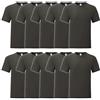 Fruit of the Loom 10 T Shirts Heavy Cotton M L XL XXL Diversi colori a scelta, XL