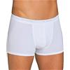 Sloggi 3-5-8 Pezzi Boxer Uomo Cotone Elasticizzato Boxer Uomo Aderenti S30 (3 Pezzi Bianco, M)