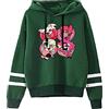 LKY STAR Hazbin Hotel Sweatshirt Angel Dust/Charlie/Lucifer Felpa con Cappuccio Anime Hoodie per Uomo Donna Streetwear