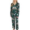 sarcia.eu Disney Winnie the Pooh Pigiama di Natale da donna, due pezzi con camicia e pantaloni lunghi, regalo, Disney Winnie, 40