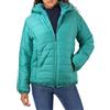 Generisch Giacca invernale da donna, trapuntata, colore nero, giacca trapuntata, elegante giacca per le mezze stagioni, piumino leggero e funzionale
