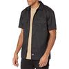 Dickies, Flex, camicia da lavoro, da uomo, a maniche corte, in twill, L