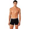Emporio Armani Men's 2-Pack Endurance Boxer, Black/White, XL (Pacco da 2) Uomini