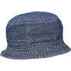 Riki Browns Cappello Pescatore Uomo in Denim Bucket Hat Jeans Cotone Estivo
