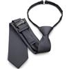 Adamant Cravatta nero, cravatta di sicurezza, per Security, servizio di cera, servizio di sicurezza, con vero punto di rottura, diversi modelli, nero, blu scuro - dal 1a Profi