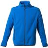 Siry Work Giacca Pile Uomo Zip Lunga con Due Tasche 100% Poliestere JRC Metz