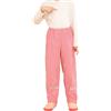 DAWILS Pantaloni Impermeabili Unisex Bambini e Bambine PU Fodera in Pile Pantaloni Antipioggia Bimba Bimbo Pantaloni Abbigliamento di Fango
