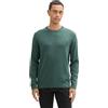Tom Tailor Maglione Uomo 1039805, 30358 - Green Dust Melange, S