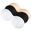 SHERCHPRY Pettorale Flessioni Push up Bar Reggiseno Per Esercizio Piegamenti Breast Pads Tampone Inserti Per Reggiseno Esercitando Pettorali Inserti Reggiseno Traspiranti Seta