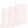 Ciocca Pacco da 3 - Top Donna Canotta in Bamboo - Morbido Elastico Traspirante [P0717M_BCO_M_3]