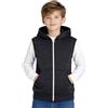 A2Z 4 Kids Gilet Con Cappuccio Giacca Tessuto Senza Maniche Con Cerniera Cappotto Nuovo Moda Casual Ragazze Ragazzi Età 5-13 Anni