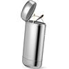 SHERCHPRY Custodia per Occhiali Rigida Slim in Metallo Argento