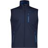 CMP Gilet smanicato da uomo in softshell, 3A02087N (IT, Numero, 52, Regular, Regular, Blue)
