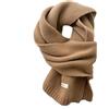 Pluto & Fox Sciarpa In Lana Unisex Per Donna E Uomo Colore Accattivante Design Base Versatile Stole Per L'inverno