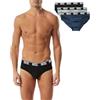 Diesel - Confezione da 3 slip elasticizzati da uomo - Umbr Andre, multicolore, L