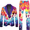 Generic Vestito di Lino Bianco Uomo Abiti Cerimonia On Line Firmati Abito Sposo Uomo Outlet Vestito Grigio Chiaro Uomo Vestito Uomo Blu Scuro Vestiti Estiva Signora Completi Eleganti con Pantaloni Tuta