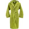 Bassetti Nuovo Accappatoio 100% Spugna di Puro Cotone Tinta Unita Lungo con Cappuccio e Tasche Altamente Assorbente Uomo Donna Unisex S-5XL