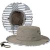 TOP-EX Cappello da sole da uomo con protezione UPF 50+, impermeabile, a tesa grande, con stampa sulla parte inferiore della tesa M/L/XL/XXXL