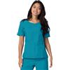 ADAR Medical Uniforms Adar Universal Abbigliamento Medico Donna - Divisa Ospedaliera Scollo a V Scrub - 628 - Teal Blue - 3X