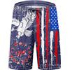 FT FENTENG Costume da bagno da uomo ad asciugatura rapida, con fodera in rete, traspirante, vestibilità hawaiana, costume da bagno