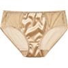 SilRiver Donna Seta Spandex Panty Slips Viaggio Hipster Bikini Intimo Traspirante Estate Mutande, Fiocchi d'avena, S