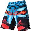 LAFROI - Pantaloni da MMA, boxe, cross training e altri sport da combattimento, con coulisse e tasca, QJK01, Vengeance, M