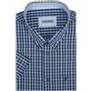 SEA BARRIER Camicia Uomo Mezza Manica Corta Taglie Forti Comode con Taschino 3XL 4XL 5XL 6XL