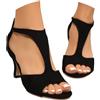 Generico Scarpe Donna Eleganti Leggero Basso Tacchi Estate Donna Sandalo Tacco Largo Decolte Sofisticate Decollete Slingback Versatili Heels Stilose Stabili Confortevole Per Occasione Solenne