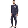 MATTIOLI Pigiama Uomo Natalizio in Caldo Cotone Interlock (IT, Testo, M, Regular, Regular, Merry Vibes)