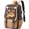 Generico Zaino Capibara Bambino, Zaino Capybara, Borsa da Scuola per Bambini Kawaii, Borsa da Scuola Casual di Grande Capacità con Motivo a Cartoni Animati, Adatto a Ragazzi e Ragazze (B)