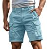 Generico Pantaloncini Uomo Estivi Bermuda Cargo Pantaloni Corti Shorts Pantaloncini Estivi Leggeri Laterali Sportivi Shorts All'aperto Comode Pantaloni Corti Casual con Tasche Bermuda 2025