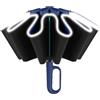 lmoikesz Parasole con Fibbia Completamente Automatico Parte di Supporto in Fibra di Vetro Parasole con Fibbia Completamente Automatico Ombrellone in Gomma