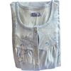 Linclalor Camicia da Notte Manica Lunga Serafino Reglan Interlock Stampato 100% Cotone Art. 92233 Taglia 62 E 64 (Azzurro, 62)
