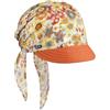 LIPODO CAPPELLISHOP Malvik Bandana con Visiera a Fiori Multicolore Prodotto in Italia Donna Primavera Estate