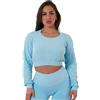 FGM04 Felpa Donna Candy Bubble Pop (XS-S, Tropical Breeze)