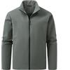 Allthemen Giacca da Uomo Leggere Casual Giubbotto Impermeabile con Cerniera Aviator Bomber Sportiva Jacket con Tasche