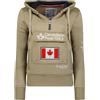 Canadian Peak Gyrelle Lady - Sweat Femme Zip Capuche Poches - Sweatshirt Pull Manches Longues Chaud Hoodie Veste - Femmes Printemps Ete Automne Hiver
