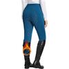 baleaf Pantaloni termici da equitazione da donna, con seduta completa, foderati in pile, tasche posteriori