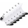Diadora 6 paia Calzini Quarter Multisport, calzini tecnici unisex, palestra running corsa. (IT, Numero, 43, 46, Regular, Regular, 6 PAIA BIANCO)