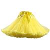 Homipooty Sottogonna elastica da donna in tulle, tutù per feste, multistrato, per cosplay, gonna, lunghezza 40 cm, vita 56-95 cm