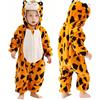 COOKY.D Tuta Invernale con Cappuccio Unisex 2-36 Mesi | Costume per Halloween E Feste,Comodo E Caldo,Doppia Cerniera per Il Cambio Del Pannolino,Completo per Carnevali