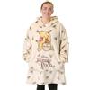 Disney Stitch Felpa Donna con Cappuccio Coperta Indossabile Oversize in Pile Ragazza Confortevole e Morbido Idea Regalo
