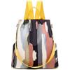volumoon Donna Zaino Antifurto Impermeabile Borse a Spalla, Nylon borsa da viaggio, moda zaino casual borsa a tracolla, Borsa Tracolla Borse a Mano Zaini Casual Zainetto Ragazze Cartelle (Giallo)
