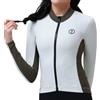 INBIKE Maglia Ciclismo Donna Invernale in Pile Giacca Ciclismo Donna Antivento Termico Maglia Bici Maglia MTB Manica Lunga
