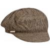 Seeberger Berretto Newsboy a Maglia Annelie Piatto Taglia Unica - Talpa