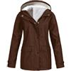 Uwdiohq Prime Deals of The Day Today Only Giubbotto Ecopelle Blu Donna Giacca Donna Multitasche Felpe Donna con Cappuccio Giubbotto Invernale Parka Donna Cappotti Donna in Lana Cotta Tiktok Trend Items