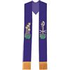 BLESSUME Chasuble Stola paramenti Santo Agnello Ricamo Stola