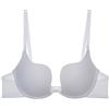 TOSOFT Reggiseno Push-up Sexy for Donna Intimo da Sposa Deep U Low Cut Backless Bralette Reggiseno con Scollo Profondo Reggiseni Invisibili (Color : White, Size : 80/36A)