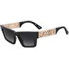 Moschino Occhiali da Sole MOSCHINO MOS171/S 807 BLACK 53/20/140 Donna